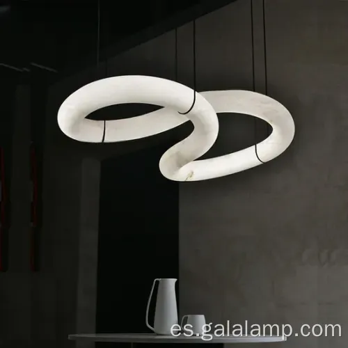 Luz colgante de mármol español moderno